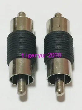 

10pcs Adapter RCA TV male to RCA male plug for Audio