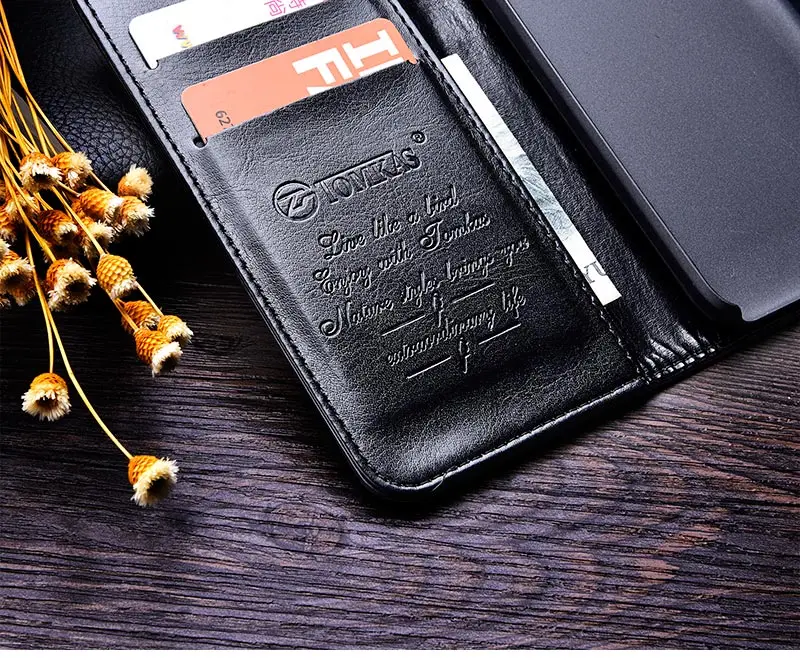 Tomkas Luxury Leather Xiaomi Redmi 4X Case Wallet PU With Holder Stand Business Flip Luxury Case For Xiaomi Redmi 4X Cover Coque (13)