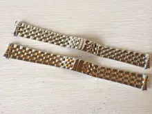 18mm (Buckle 15mm) NEW T95 men Watch Band T-CLASSIC Carson Series Stainless Steel