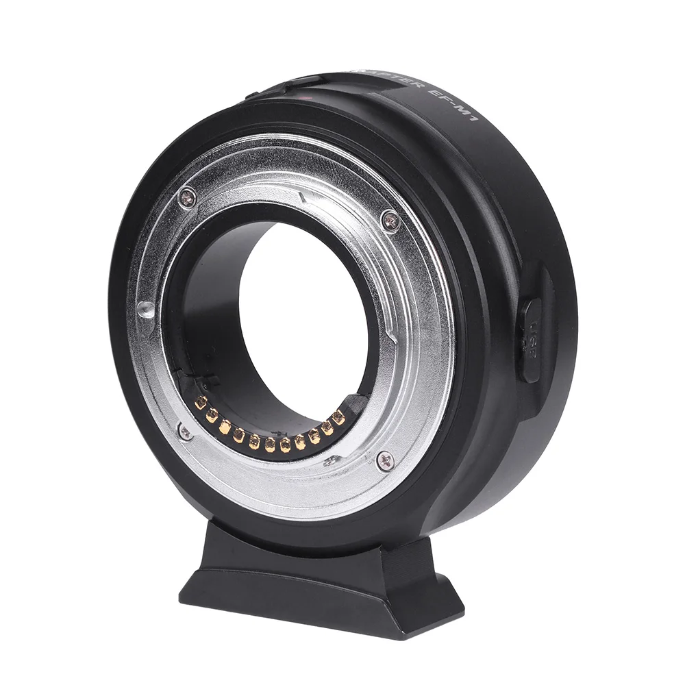 Viltrox EF M1 для Canon lens transferto Lumix Olympus M4/3 system camera AF Автофокус адаптер кольцо filmware