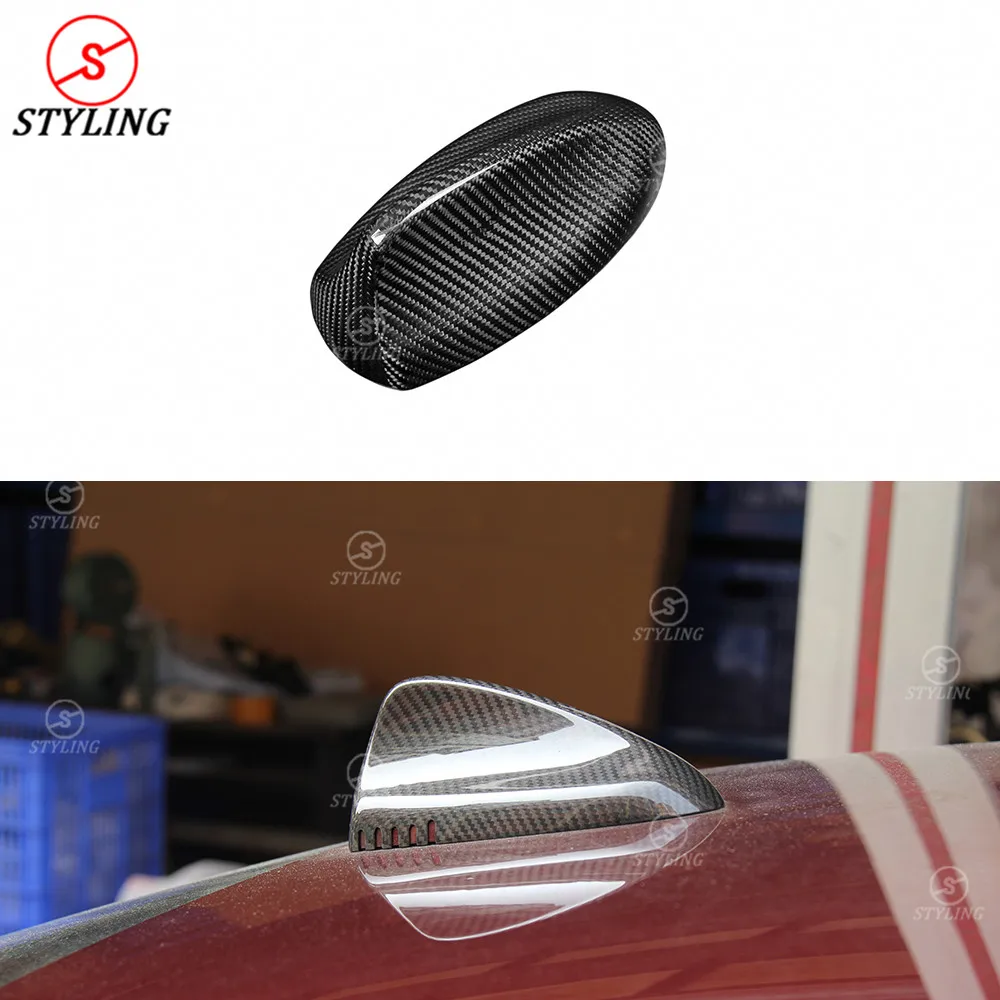 For Remeo Giulia Carbon Antenna trim Cover Alfa Shark Fin Roof Trunk car sticker Sedan | Автомобили и мотоциклы