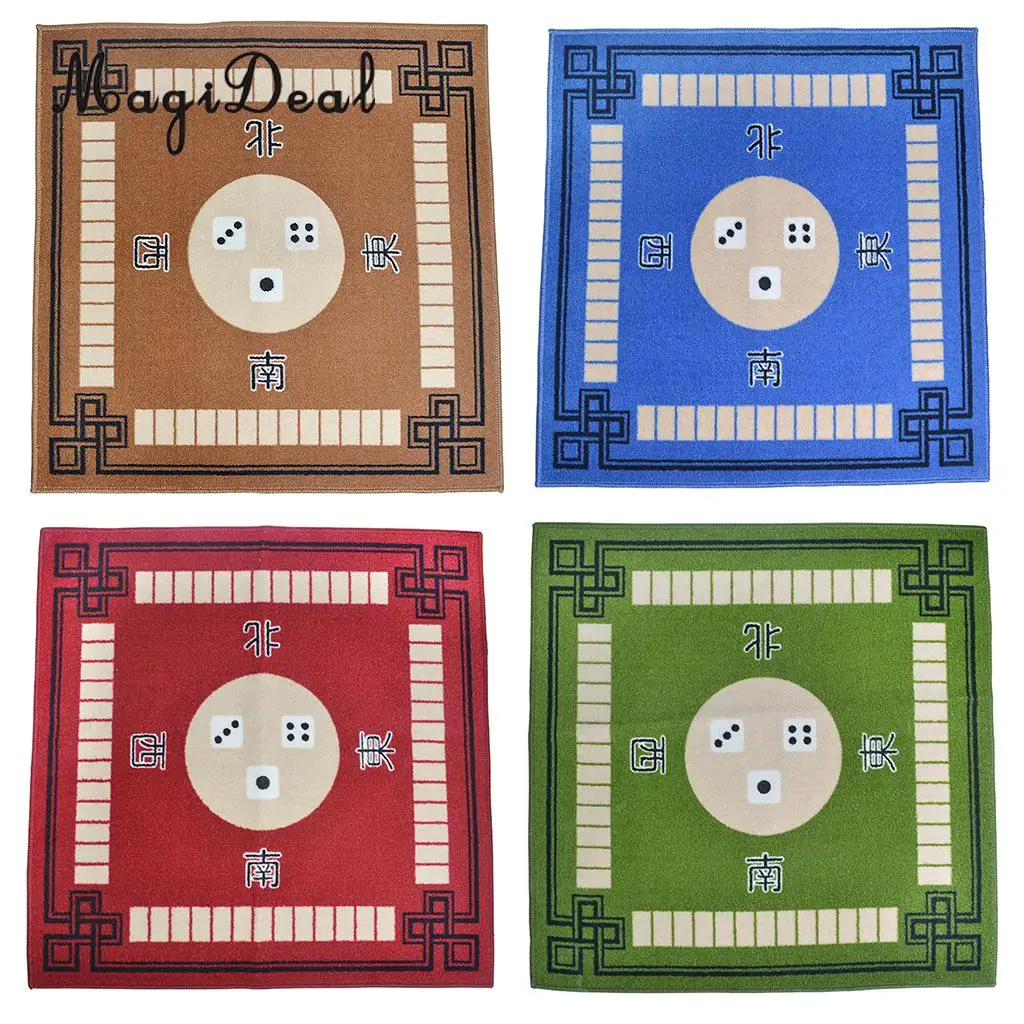 MagiDeal Mahjong Table Mat Cover Carpet Silence Multifunctional Household Thickening