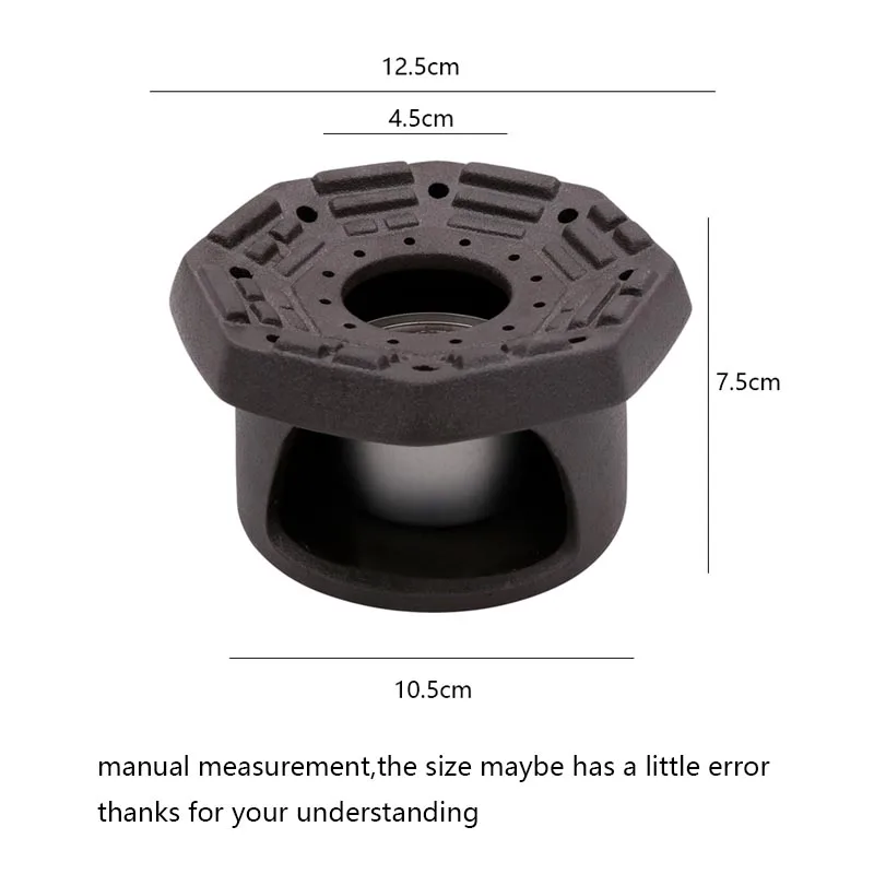 Креативная теплая чайная плита, керамическая грубая керамика, спиртовая Лампа, подсвечник, нагреватель для чая, кофе, нагреватель, держатель для чайника