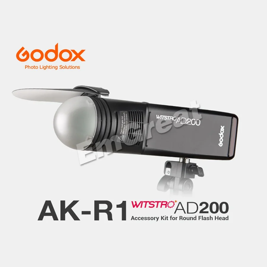 Godox AK-R1 комплект аксессуаров для уличной вспышки Godox AD200 H200R круглая головка вспышки w/двери сарая тубус осветительного прибора Цвет фильтр отражателем сотовой сеткой диффузор