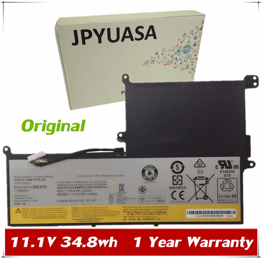 

7XINbox 11.1V 34.8wh 3144mAh Original L13M6P61 L13S6P61 Laptop Battery For Lenovo 3ICP4/58/62-2 batteria