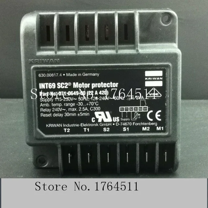 

[BELLA] Germany KRIWAN INT69SC2 compressor protection INT69 SC2 Diagnose22A620 [Corey million Chinese distributor]