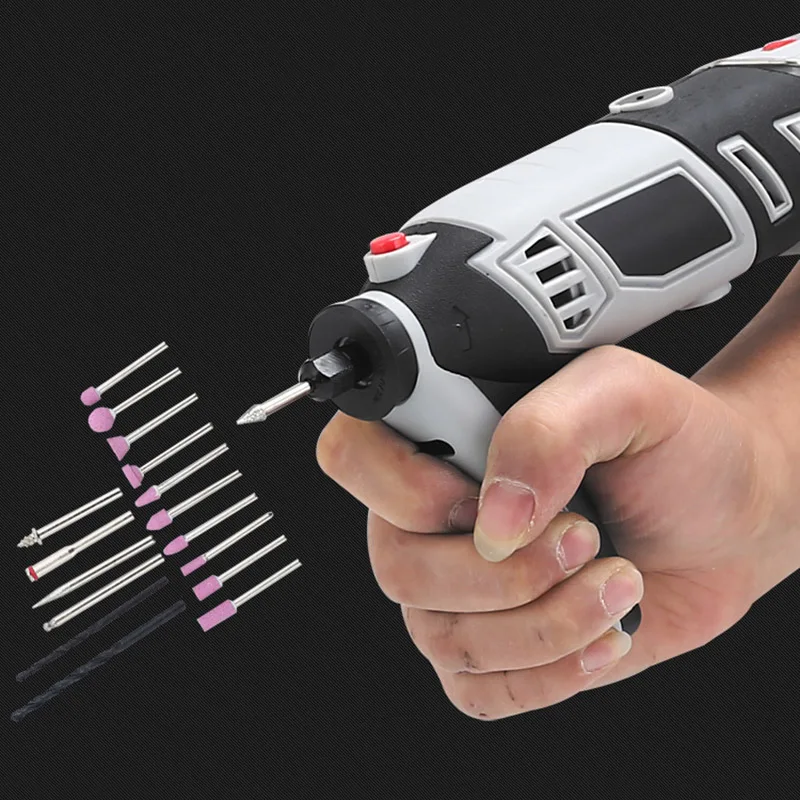 

180W Electric Hand Drill Grinder Kit Rotary Tool Mini Electric Grinder Cutting Polishing Tools MJJ88