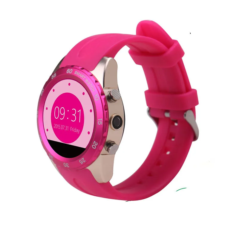 1.22 дюймов Bluetooth MTK6260 Смарт-часы Reloj inteligente совместим с Android IOS Системы Поддержка сим-карты камеры