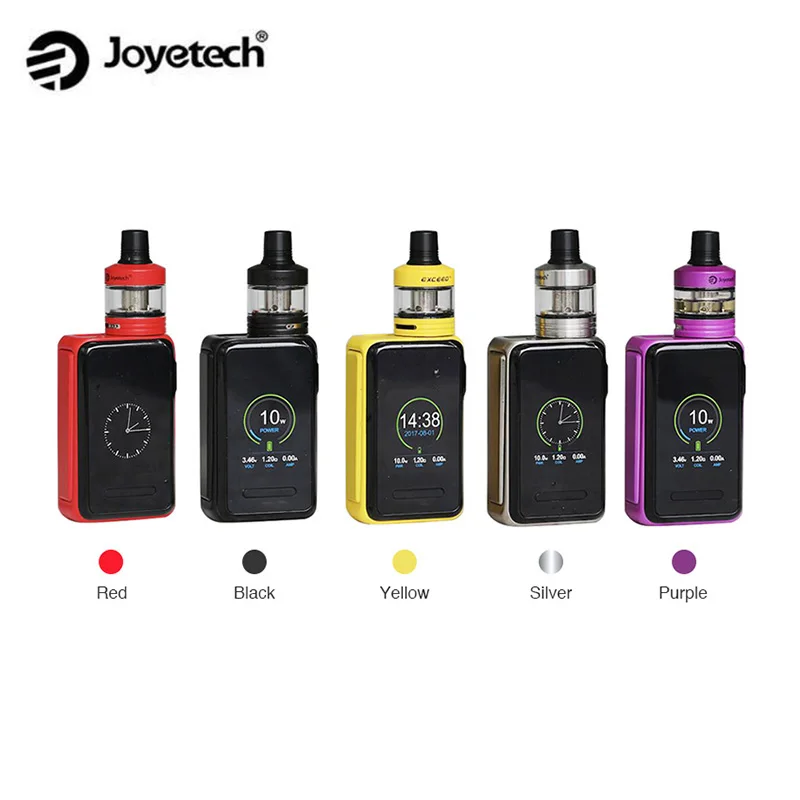 

Original Joyetech Cuboid Lite Kit 80W Cuboid Lite Box Mod 3000mAh Battery Vape and Exceed D22 2ml Atomizer EX Coil E-Cigarettes