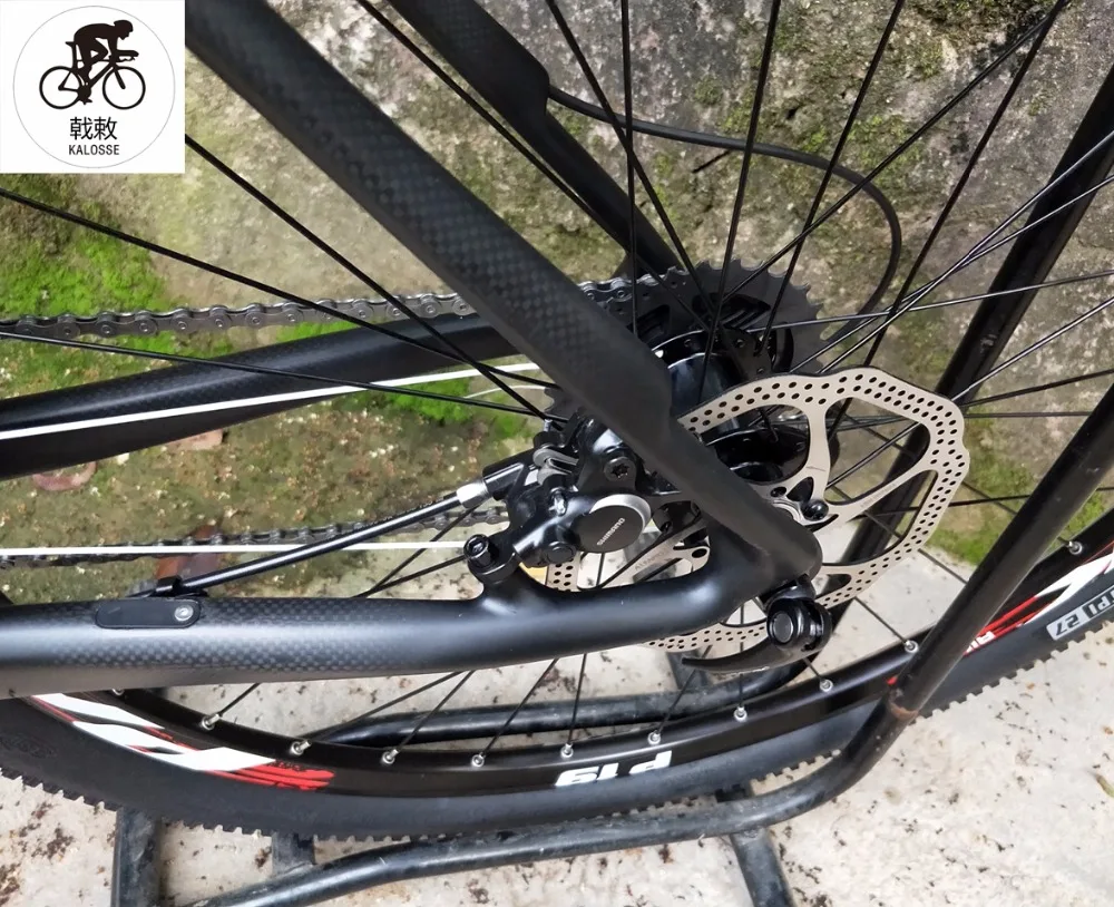 Discount Kalosse tyre dirt bike  tires road bike  27.5/26 inch  Hydraulic brakes 30 speed  carbon fiber frame  mountain  bike 3