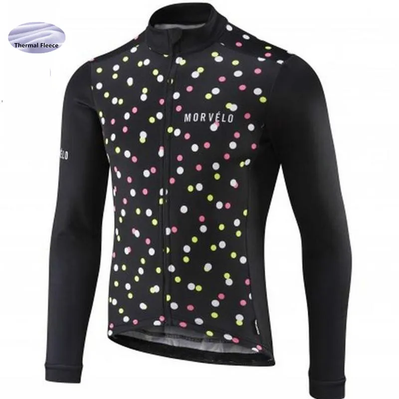 

2019 morvelo Winter Thermal Polar Cycling Jersey Men's Clothing Long Sleeve Bicycle MTB Maillot Ropa Ciclismo Hombre Ciclismo