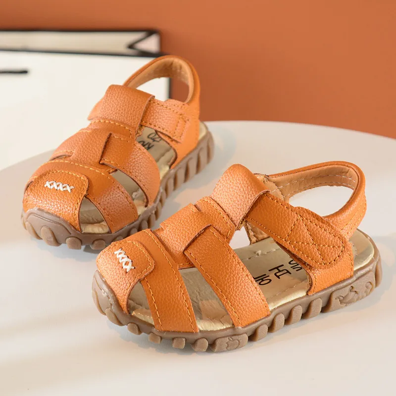 

2019 New Summer Baby Sandals Boys Girls Kids Sandy Beach Shoes Kids Sandals Soft Bottom Flat Shoes Sandalias Sandales