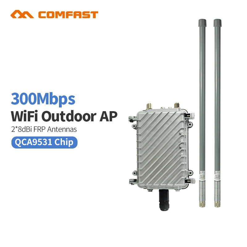 

High power Outdoor CPE WIFI Router 2.4GHz 300Mbps Wireless AP WIFI Repeater Access Point Extender Bridge Client Router staion