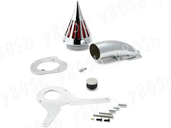 Chrome Мотоцикл Спайк впускного воздушного Наборы для Honda Shadow Aero 750/VT750 1999- mt225-001