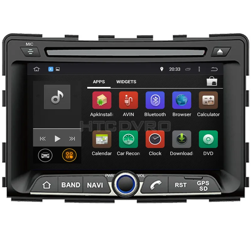 Clearance YMODVHT 7inch 4G Octa Core Android 9.0 7.1 Car DVD GPS for Ssangyong Rexton 2006- /Rodius/Stavic/Micro Stavic 2004- Radio Audio 1