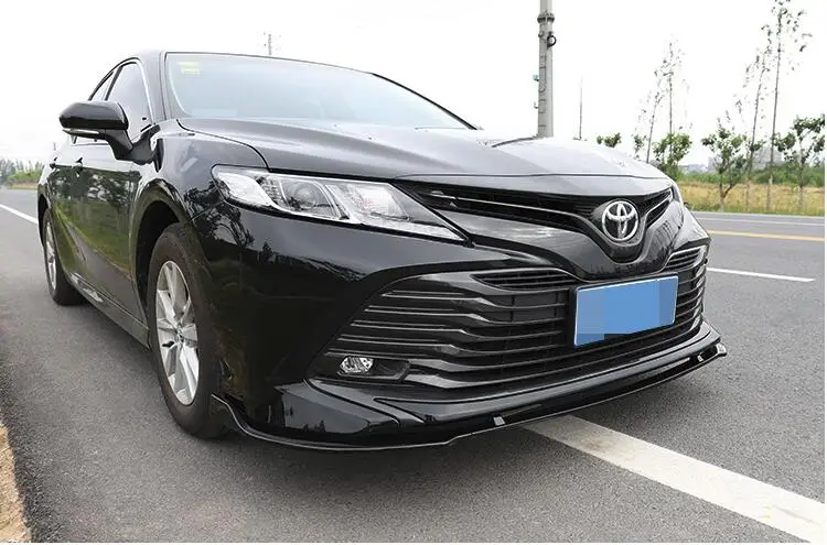 Для Camry ABS защита выхлопного отверстия заднего бампера для- Toyota Camry набор бампер задняя Передняя Лопата задний спойлер