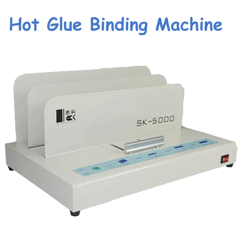 Hot Glue Binding Machine 100W 220V 50Hz/60Hz Desktop Paper Thermal