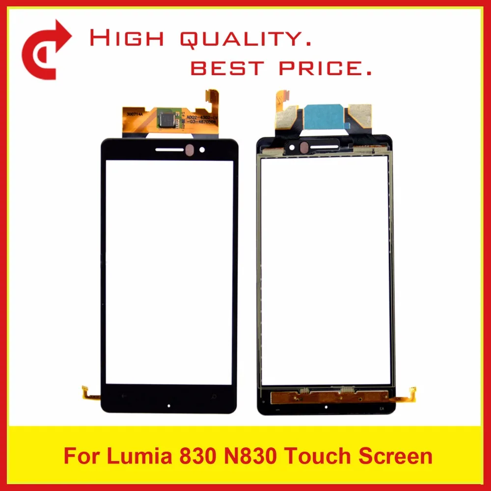Высокое качество 5," для Nokia Lumia 830 N830 дигитайзер Сенсорная панель Сенсорный экран сенсор внешнее стекло Замена объектива