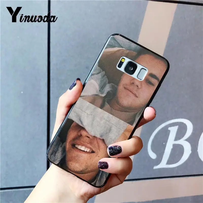 Yinuoda JUSTIN BIEBER Cover Black Soft Shell Phone Case For Samsung GALAXY Note8 Note3 Note4 Note5 Note7 Note2 Note9