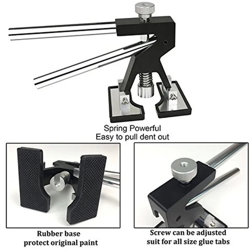 PDR инструменты для удаления вмятин на пороге автомобиля крыло Колеса брови безболезненные Инструменты для ремонта вмятин