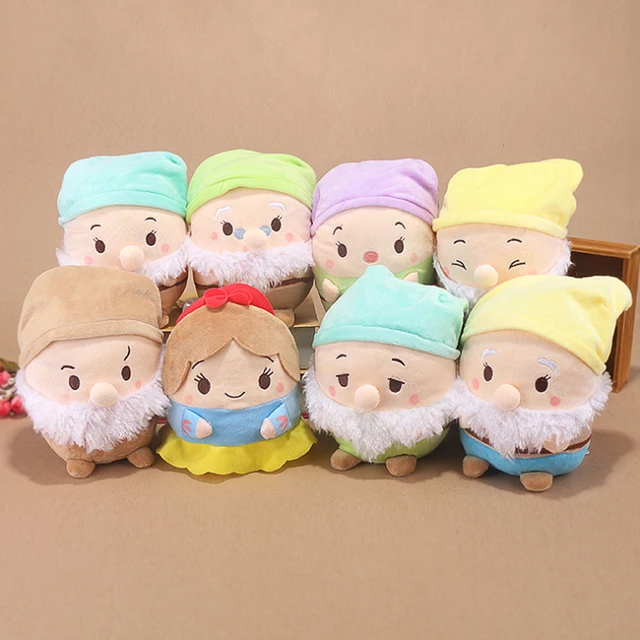 Best Price Cute Snow White and the Seven 7 Dwarfs 13CM Soft Kawaii Stuffed TV Movie Character Figure Statue Plush Kids Toys for Girls