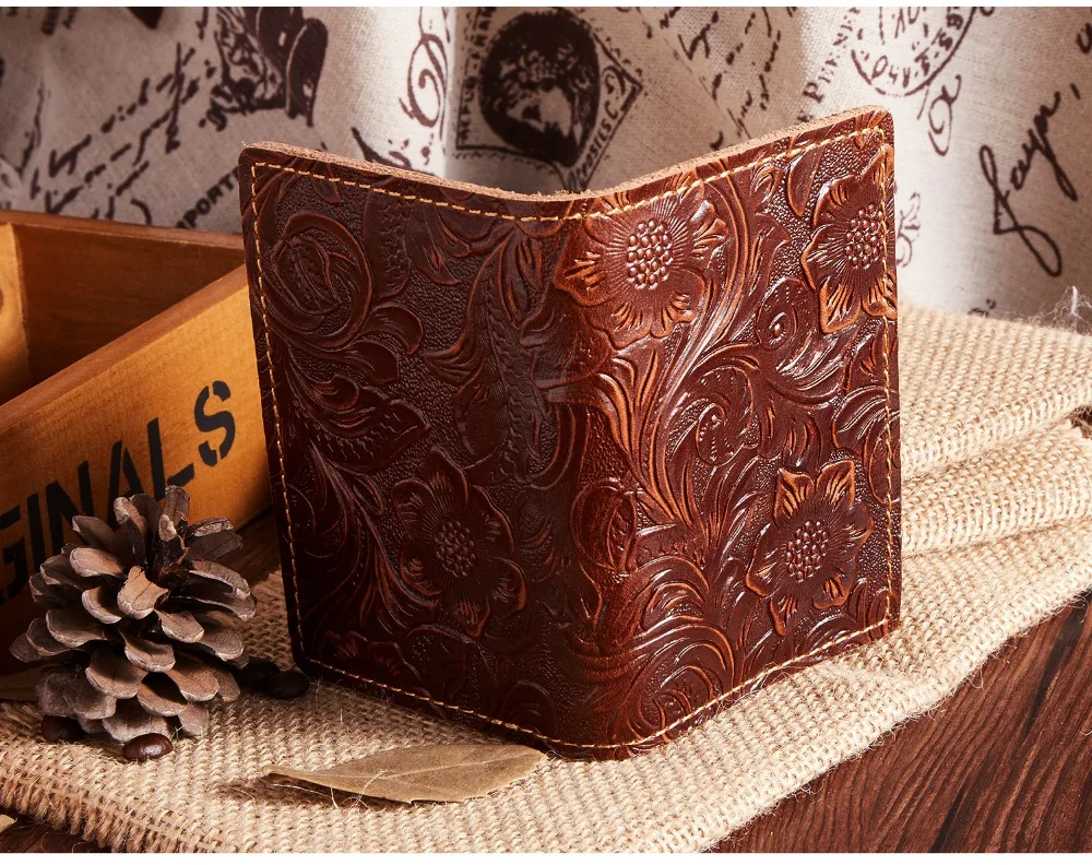 2028--Grazy Horse Genuine Leather ID Case Purse Bag Pouch Vintage Cards Holders-01)3 (15)