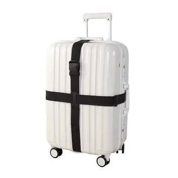 

Long Cross Luggage Straps with Adjustable Cross Suitcase Belt Travel Bag Strap