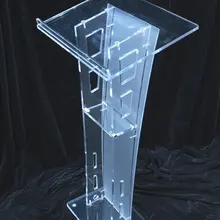 Акрил-Подиум-плексиглас-пульпита-школа-мероприятие-Конференц-зал-церковный-лектерн-трибуна из акрила-Подиум-плексиглас-пульпита-школа-события