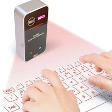 Virtual Keyboard Bluetooth Laser Projection Keyboard for iphone Smartphone PC Tablet Laptop Computer English QWERTY keyboard