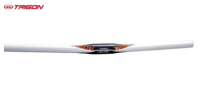 Cheap TRIGON HB103 ultra light  full carbon fiber mtb moutain XC bike road bicycle flat bar horizontal  handlebar carbon bar white