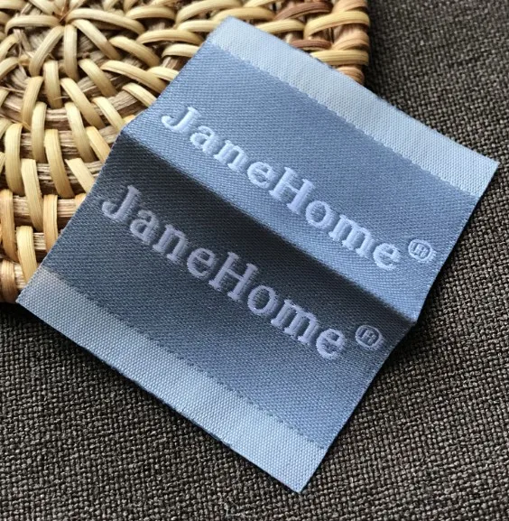 Wholesale 10 pieces New fashion blue Clothing Jacket coat labels