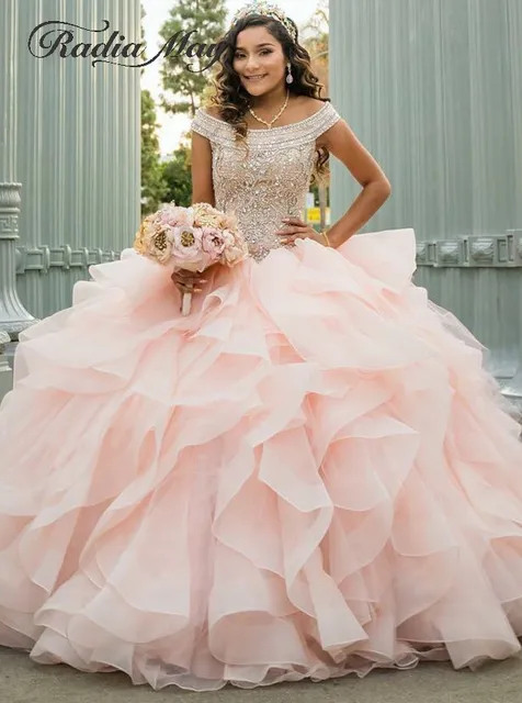 blush pink quince dress