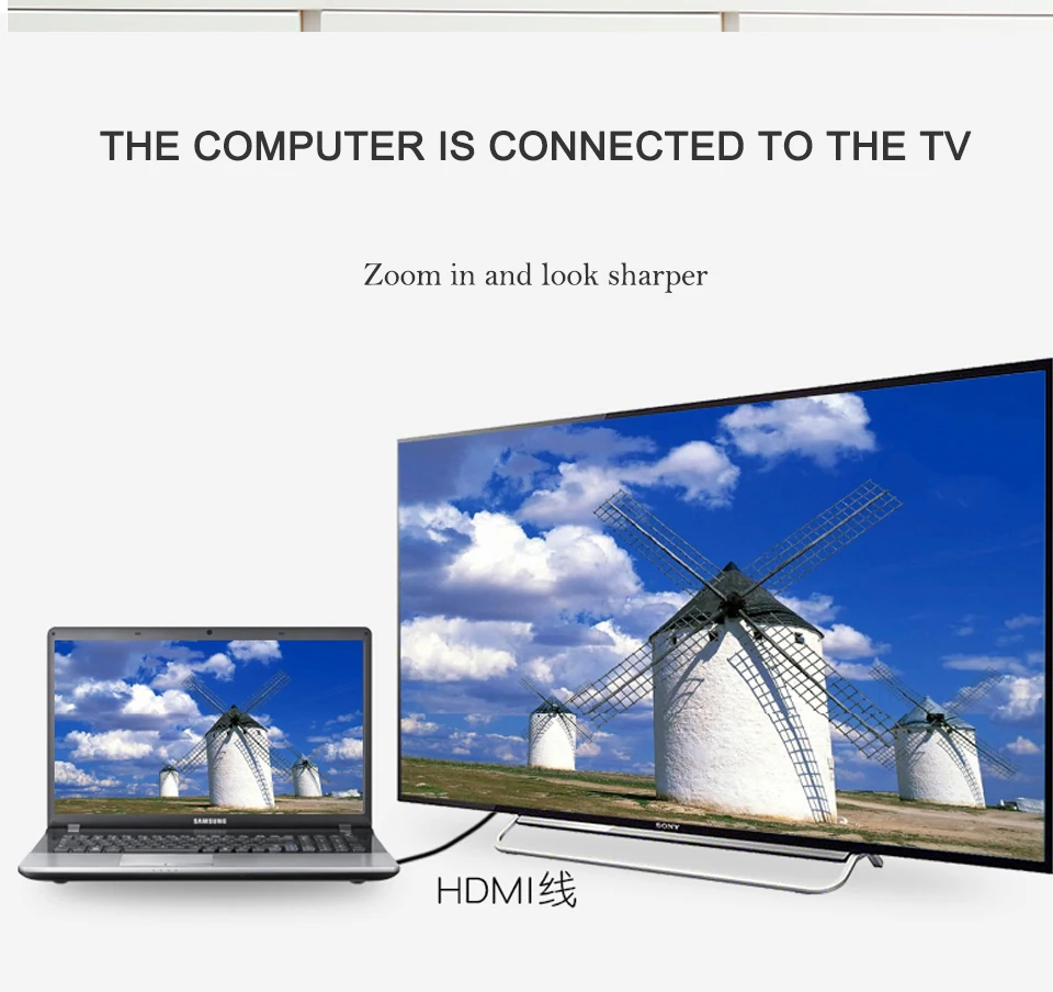 0.3m 0.5m 1m 1.5m 2m 3m HDMI Male to Female Cable Connector Adapter Port 1080P For Projector Displays Monitor HDTV Extension (12)