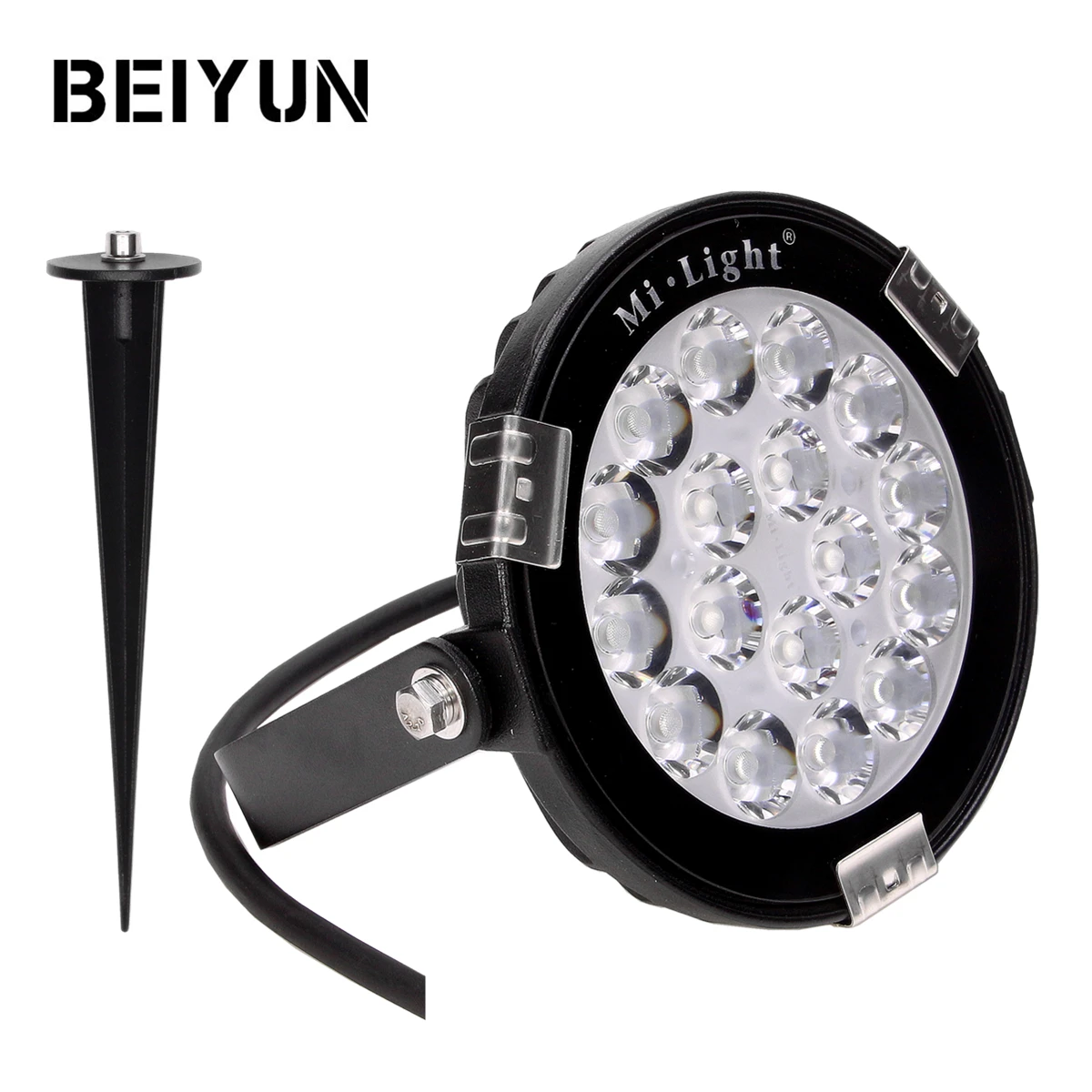 

Mi.Light 9W RGB+CCT LED Garden Lamp AC86-265V DC24V IP65 Intelligent Wireless Control Dustproof Outdoor Garden Landscape Light