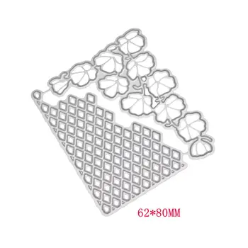 

Flower Background Metal Cutting Dies Stencil DIY Scrapbooking Album Stamp Paper Card Embossing Craft Decor