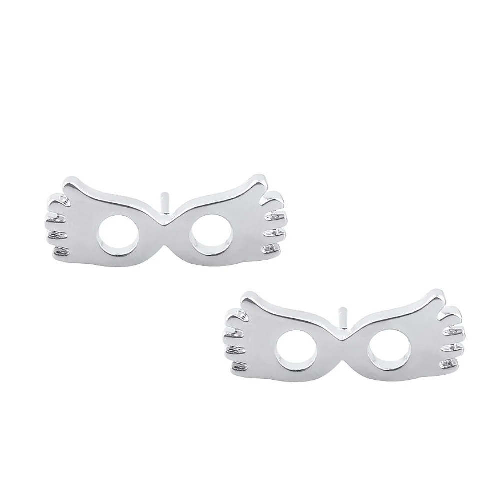 

The Quibbler Magazine Glasses Stud Earrings Luna LOVEGOOD Classic Movie Film Gift Fans Girls