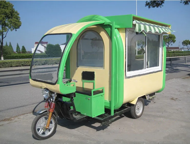 electric tricycle food cart