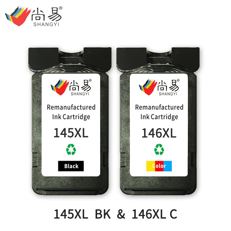 Shangyi 145 XL 146 PG CL Замена чернильного картриджа для принтера Canon MG 2410 2510|Чернильные