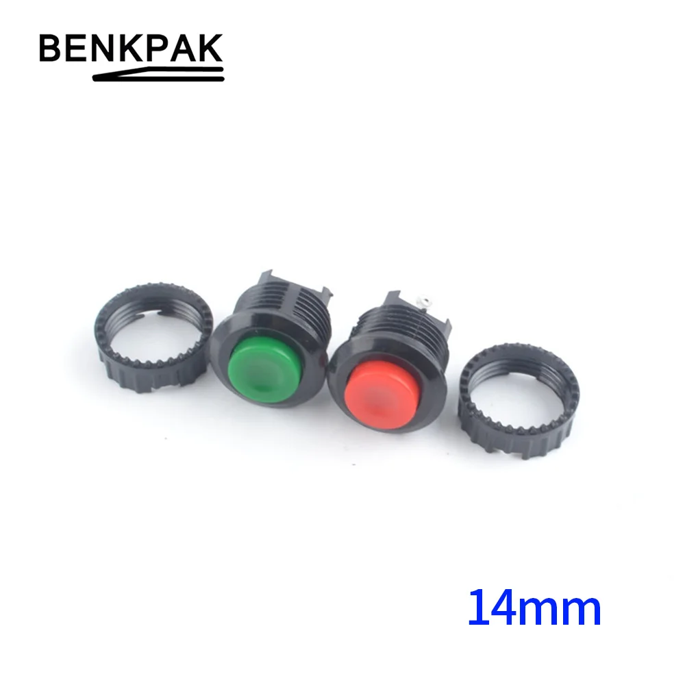 

10pcs DS-500/DS-501 Momentary Push button Switch NO/NC 14