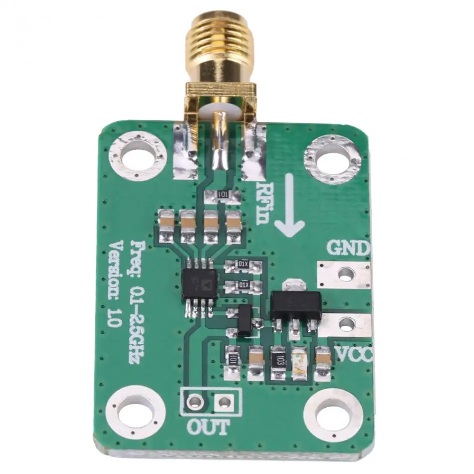 VBESTLIEF 1 шт. 0,1-2,5 ГГц РЧ измеритель мощности логарифмический детектор логарифмическое Обнаружение мощности