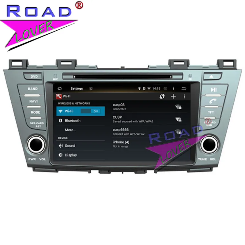 Roadlover Android 9 0 автомобильный медиацентр DVD плеер радио для Mazda 5 Premacy 2010 Стерео GPS