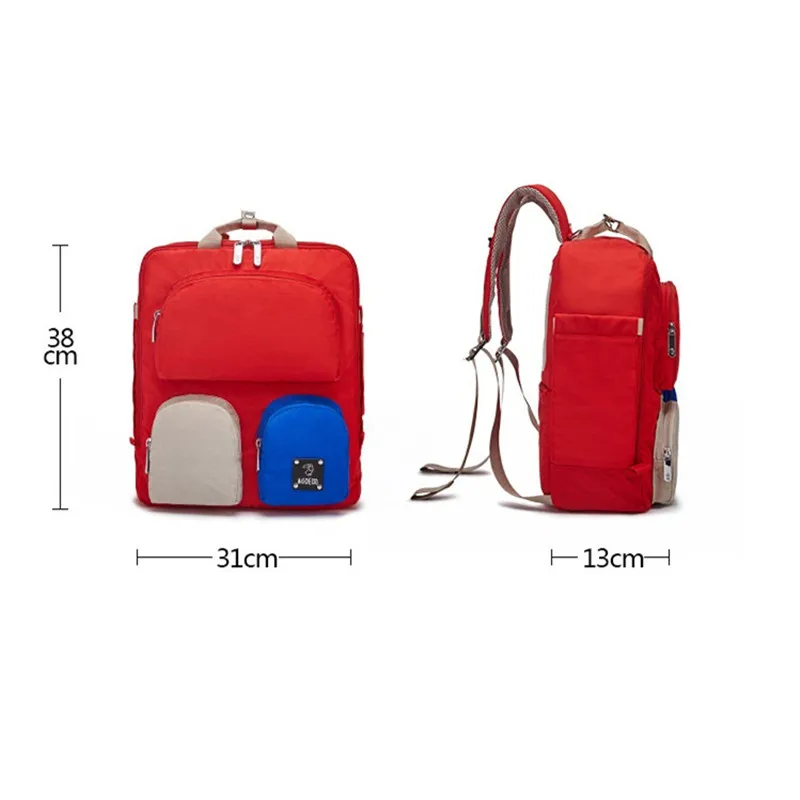 Big Discounts! Baby Diaper Backpack For Mommy Maternity Clothes & Baby Clothes Bags Newborn Bag Organizer Free Drop Shipping12