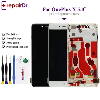 

Original For Oneplus X LCD Display Touch Screen 100% New Digitizer Glass Panel For Oneplus X E1003 Lcd + Frame Replacement