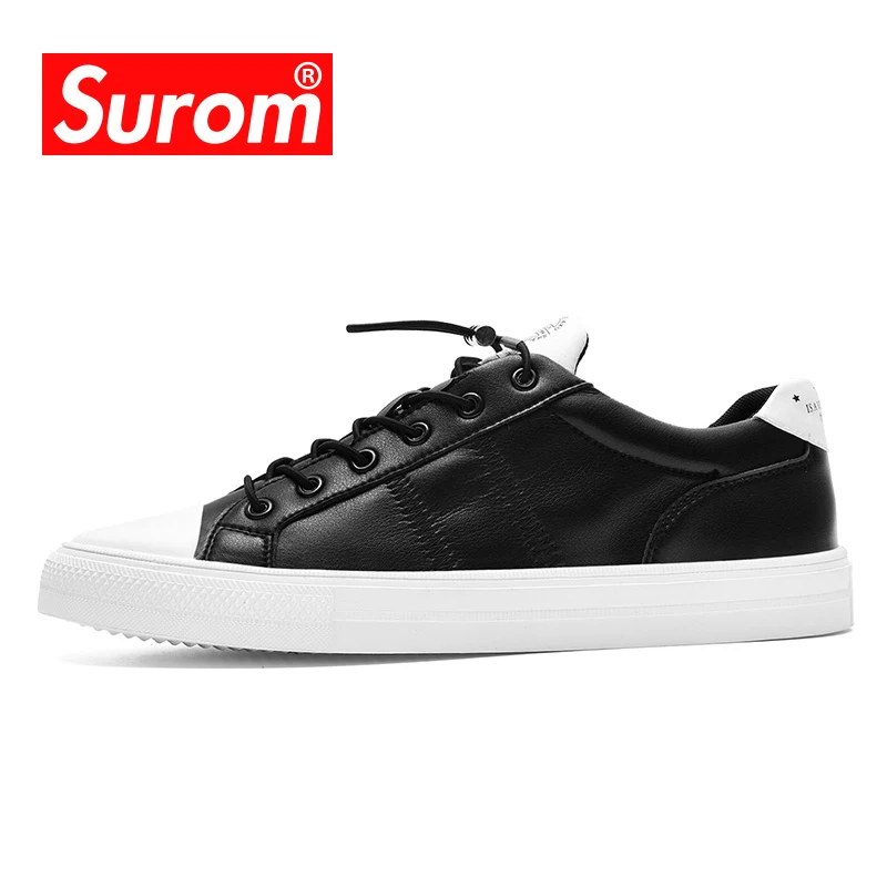 

SUROM Luxury Brand Footwear Men's Light Skateboarding Shoes Sneakers Breathable Krasovki Summer Sport Outdoor Jogging Shoes Men