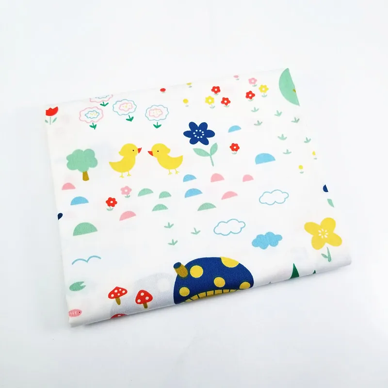 

Printed Patchwork Cotton Twill Fabric DIY Sewing Quilting Material Cloth Crafts Lovely Animal Printed Pure Cotton Twill Fabric