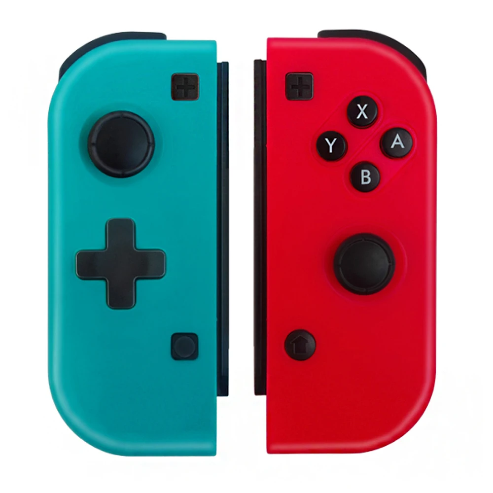 Игровой коммутатор беспроводной контроллер NS левый и правый Bluetooth индукционный геймпад джойстик одна пара ручка для игры для переключателя Joy-Con - Цвет: multicolor