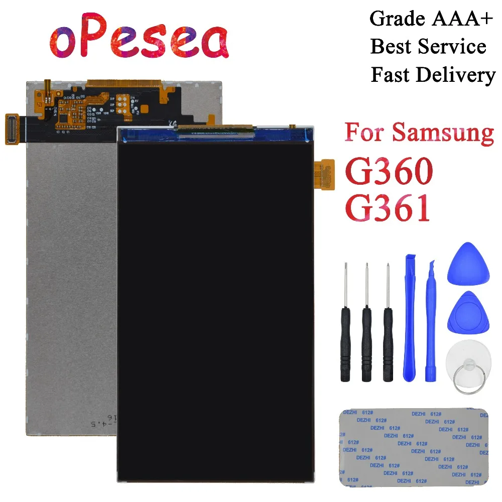 

oPesea 4.5'' For Samsung Galaxy Core Prime G360 G360H G361 G361H G361F G3608 LCD Display Screen Panel Monitor Module Replacement