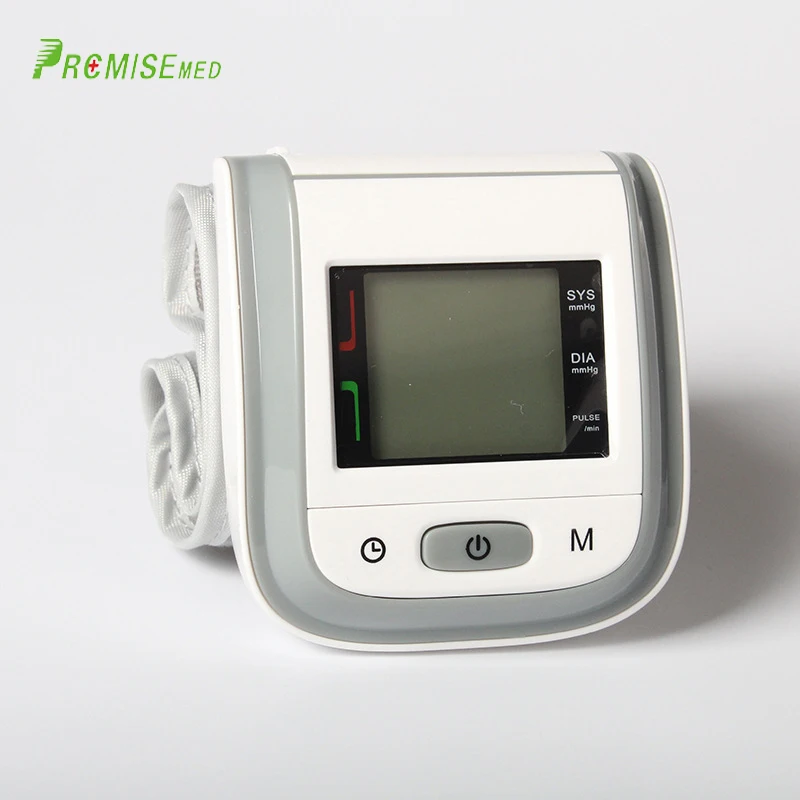 

pr+mise Automatic digital upper arm blood pressure monitor heart rate pulsometer portable sphygmomanometer pulse meter