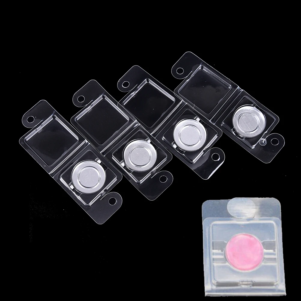 

10pcs/lot Empty Plastic Eyeshadow Powder Case 10X26.5mm DIY Clear Lip Rouge Subpackage Small Sample Packing Case for Blush