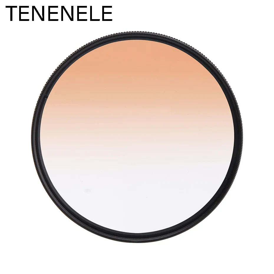 Фильтр TENENELE для камеры 46 49 52 55 58 62 67 72 77 82 мм градиентные фильтры объектива Nikon Sony